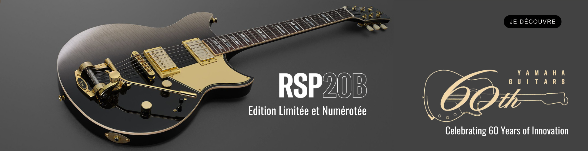 Découvrez la Yamaha RSP20B 60th Anniversary